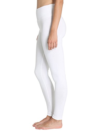 FUTURO FASHION/® Ideali per Lo Sport LWP34 a Vita Alta Leggings a 3//4 in Cotone con Fascia Contenitiva